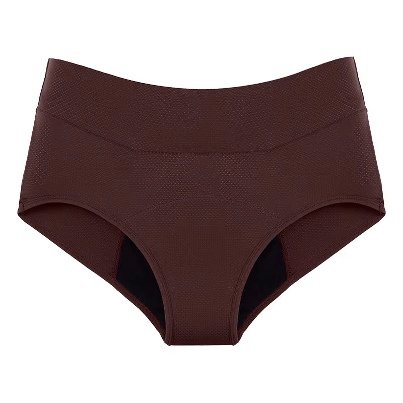 3-Layer Leakproof Menstrual Panties Icysilk Incontinence Breathable Sport Briefs Period Light Flow Quicky Dry Women Underwear
