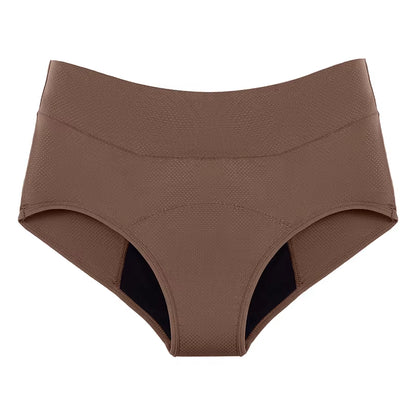 3-Layer Leakproof Menstrual Panties Icysilk Incontinence Breathable Sport Briefs Period Light Flow Quicky Dry Women Underwear