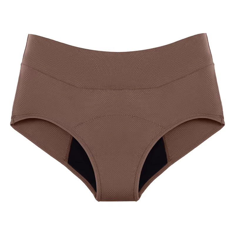 3-Layer Leakproof Menstrual Panties Icysilk Incontinence Breathable Sport Briefs Period Light Flow Quicky Dry Women Underwear
