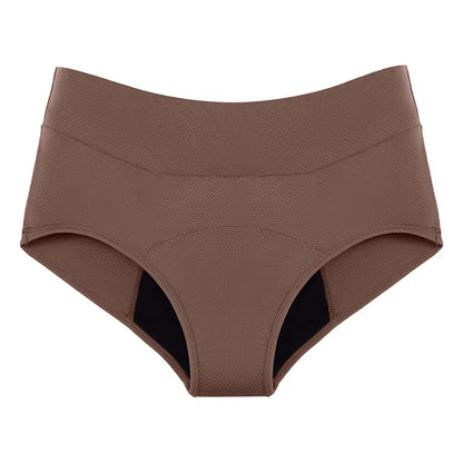 3-Layer Leakproof Menstrual Panties Icysilk Incontinence Breathable Sport Briefs Period Light Flow Quicky Dry Women Underwear