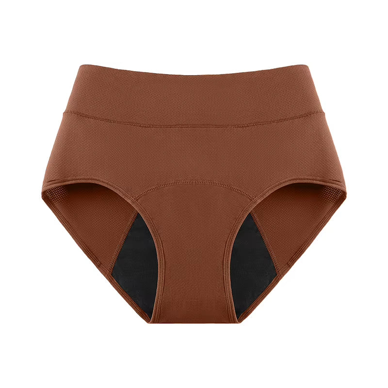 3-Layer Leakproof Menstrual Panties Icysilk Incontinence Breathable Sport Briefs Period Light Flow Quicky Dry Women Underwear